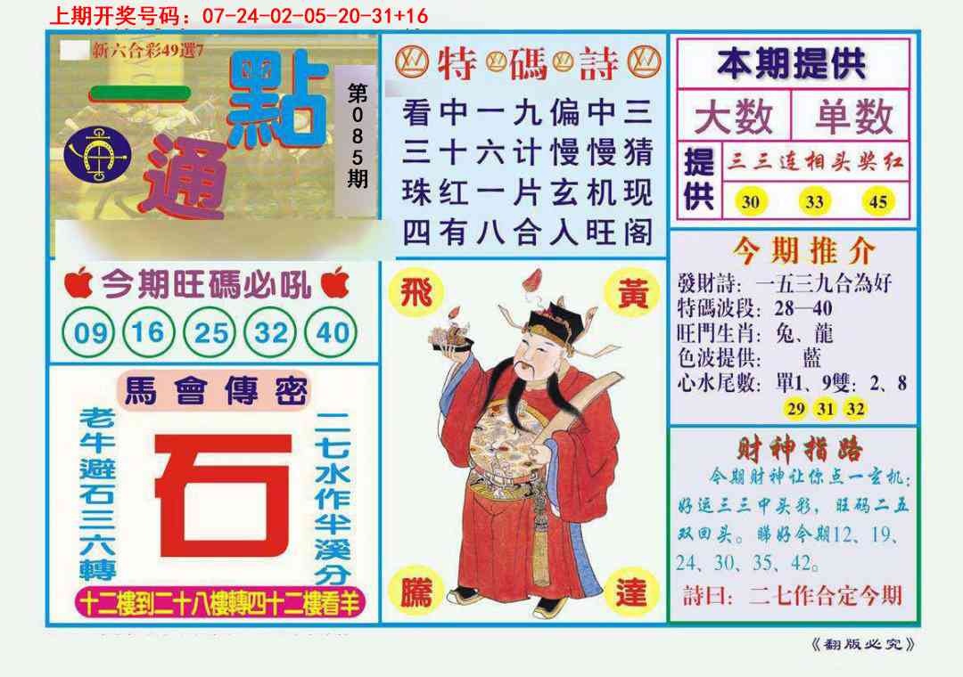 085期一点通[图]