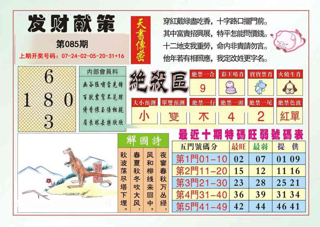 085期发财献策[图]