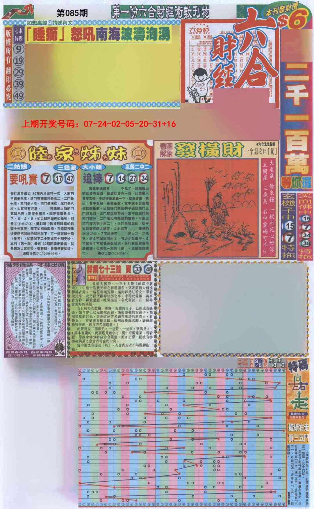 085期六合财经A加大版[图]